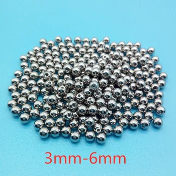 교체용 예비 볼 라브렛 바벨 바 피어싱 부착물, 14g 16g, DIY 스테인레스 스틸 바디 쥬얼리, 100 개