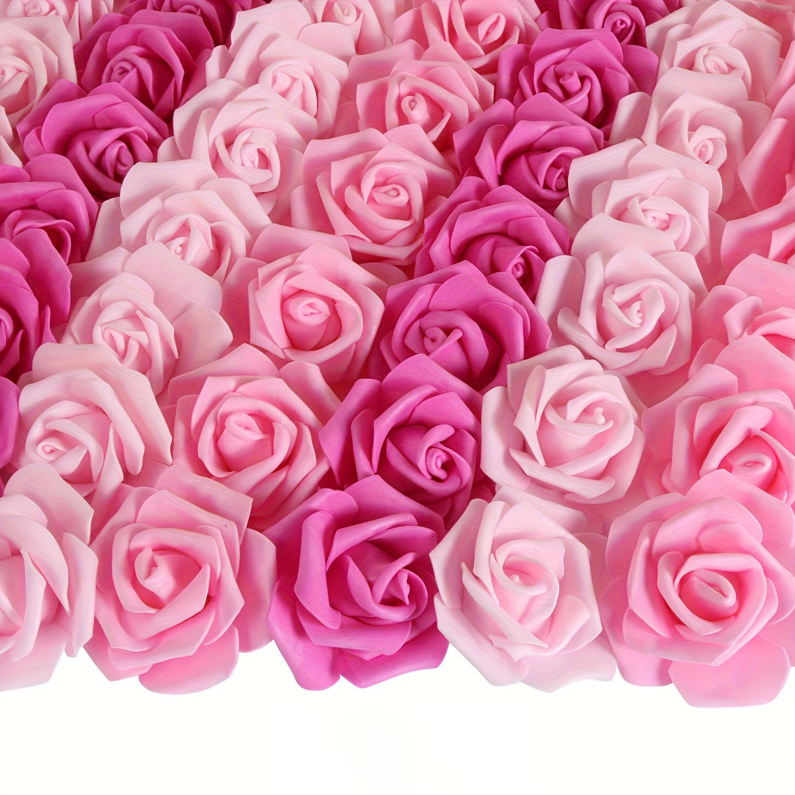 30 Stück Mix künstliche Blumen 7 cm gefälschte Blumen Weihnachtsbaum Dekoration für Heimdekoration Neujahr DIY Geschenke Ornamente Zubehör – Detail 3