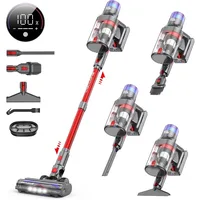 Vistefly Cordless Vacuum Cleaner V15 Pro Max, 600W 45Kpa 70 Mins Self-Standing Stick Vacuum with Touch Screen, Double Dust Cup 1