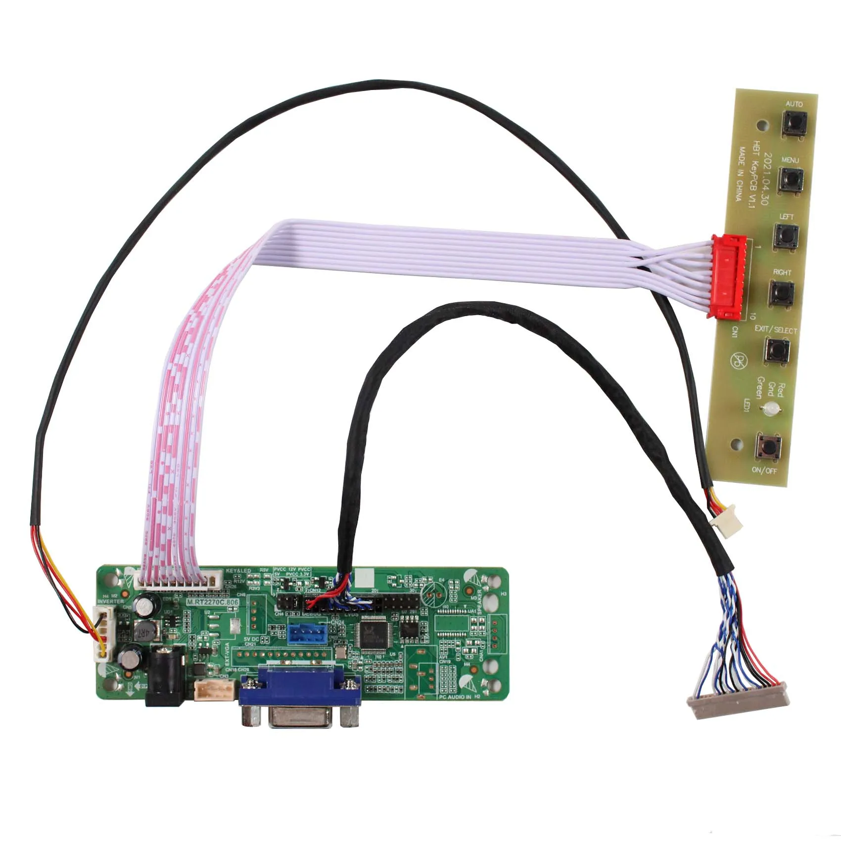 

Подходит для 7-дюймовой Φ 800 x48 0 ЖК-экран VGA ЖК-контроллер