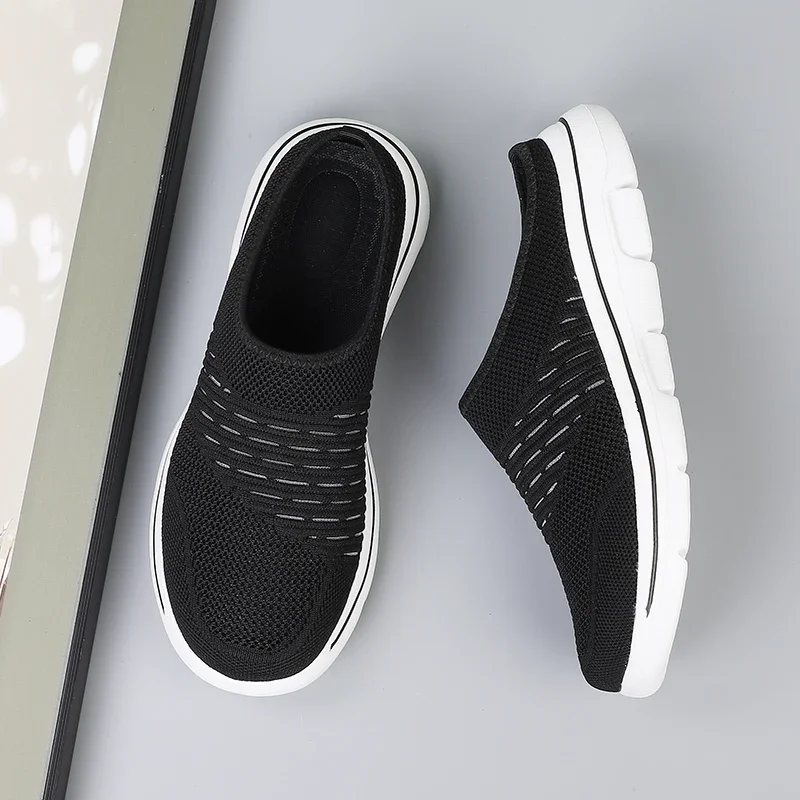 Women Slippers Sandals Summer Beach Slippers Women Breathable Mesh Flat Shoes Walking Zapatos Mujer Home women sandals,slippers sandals,women slippers,flat slippers