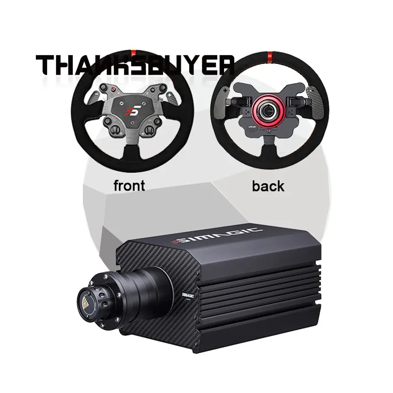 GT4CarbonFiberSteeringWheelwithDualClutchesSinglePaddle