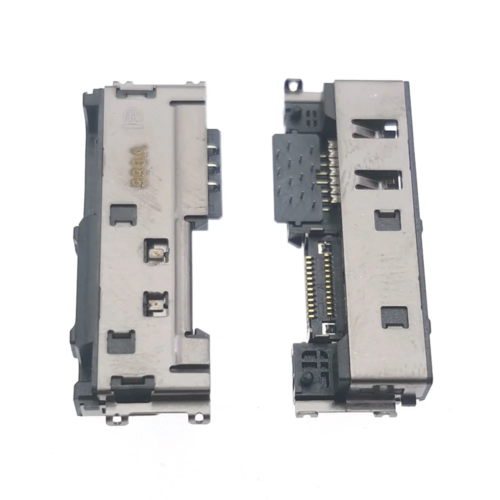 USB C타입 DC 전원 잭 충전 포트 소켓 플러그 커넥터, Lenovo ThinkPad s2 Gen6 T490 X1 X390 노트북용, 1-5PCs