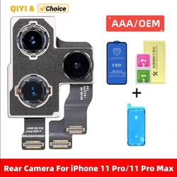 Main Rear Back Camera Replacement - OEM 12MP HD Lens Module with 4K Video and HDR Photo Capabilities (OEM For 11 Pro)