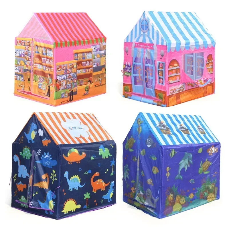 Portable Folding Game Tent Doll House Candy Princess Castle Game House Men and Women Children Outdoor Gift Toy Tent Castle Gifts