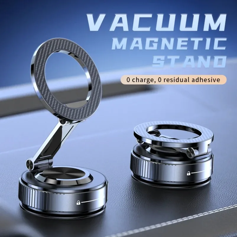 360 Adjustable Car Vacuum Magnetic Phone Holder for iPhone 17 16