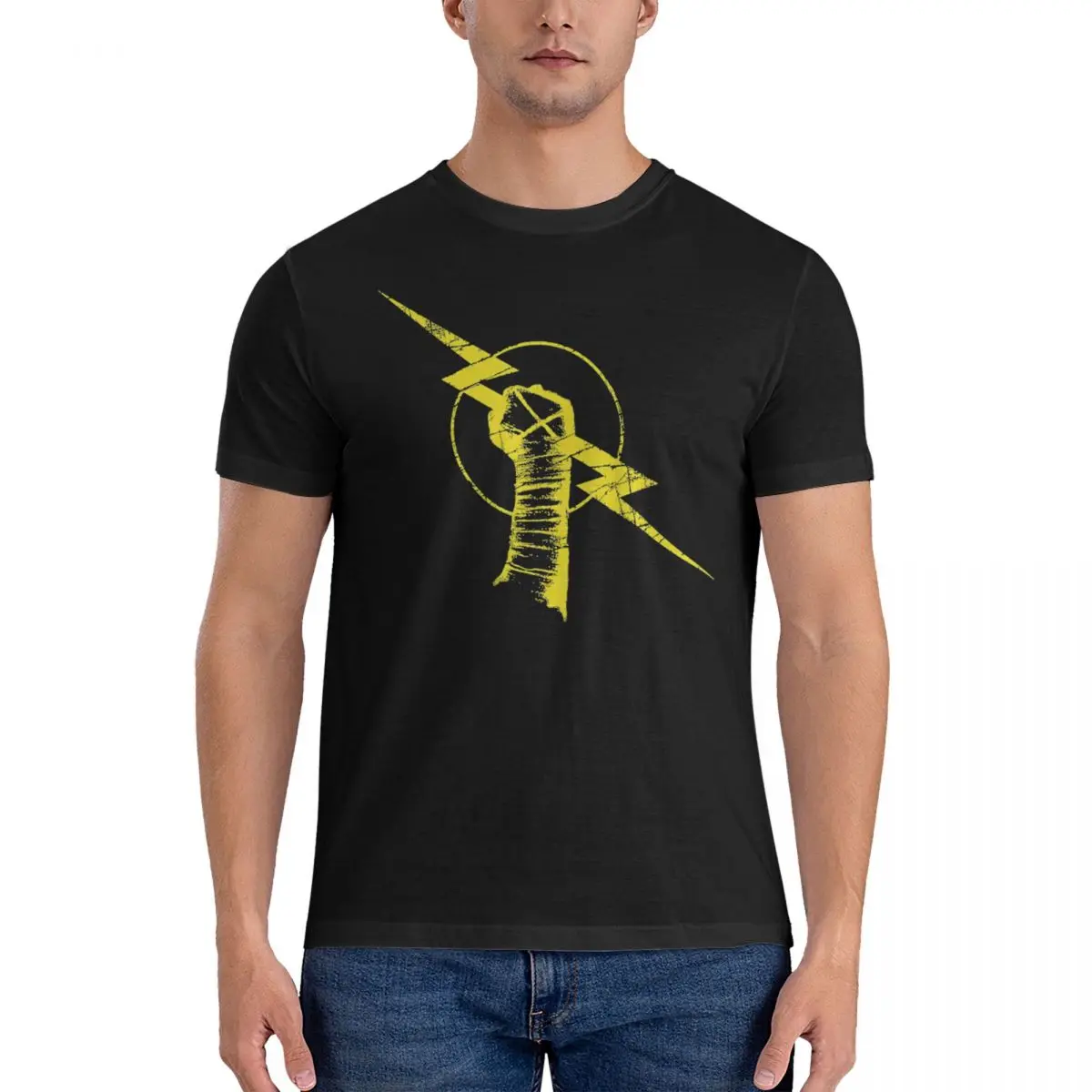 

Футболка мужская с круглым вырезом, х/б, 4XL, 5XL, 6XL