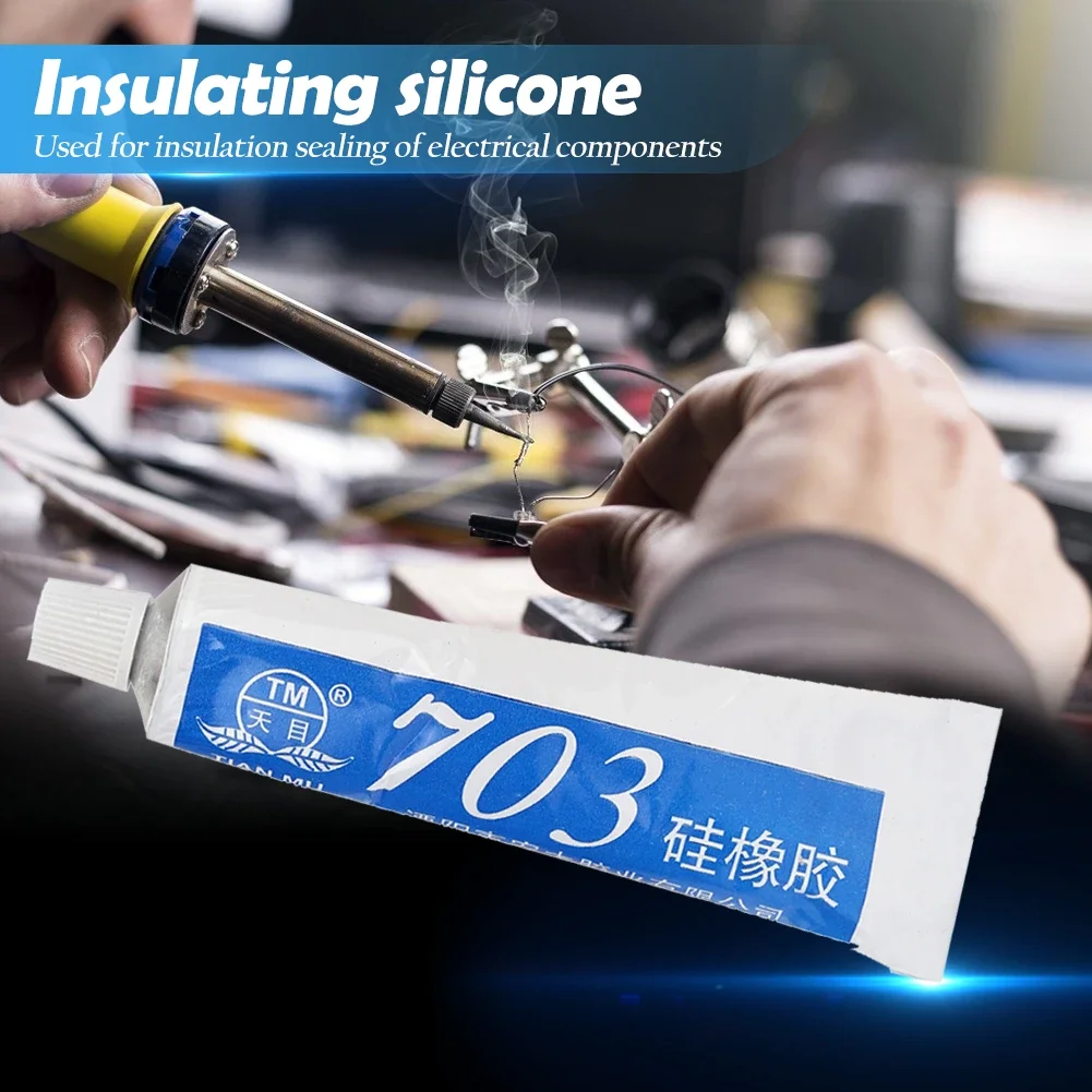 High Temperature Resistant Silicone Rubber Insulated Sealing Glues Adhesive
