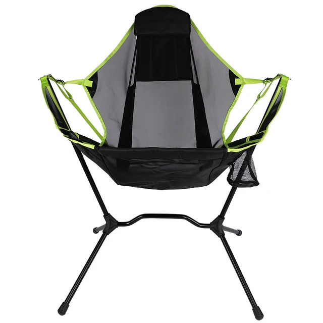 Outdoor Folding Chair with Pillow Portable Comfortable Fishing