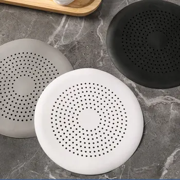 Scarico a pavimento per doccia Tappo per capelli Catcher Tappo per lavello da cucina Anti-blocco Filtro per vasca Filtro per scarico fognario Forniture per il bagno 1