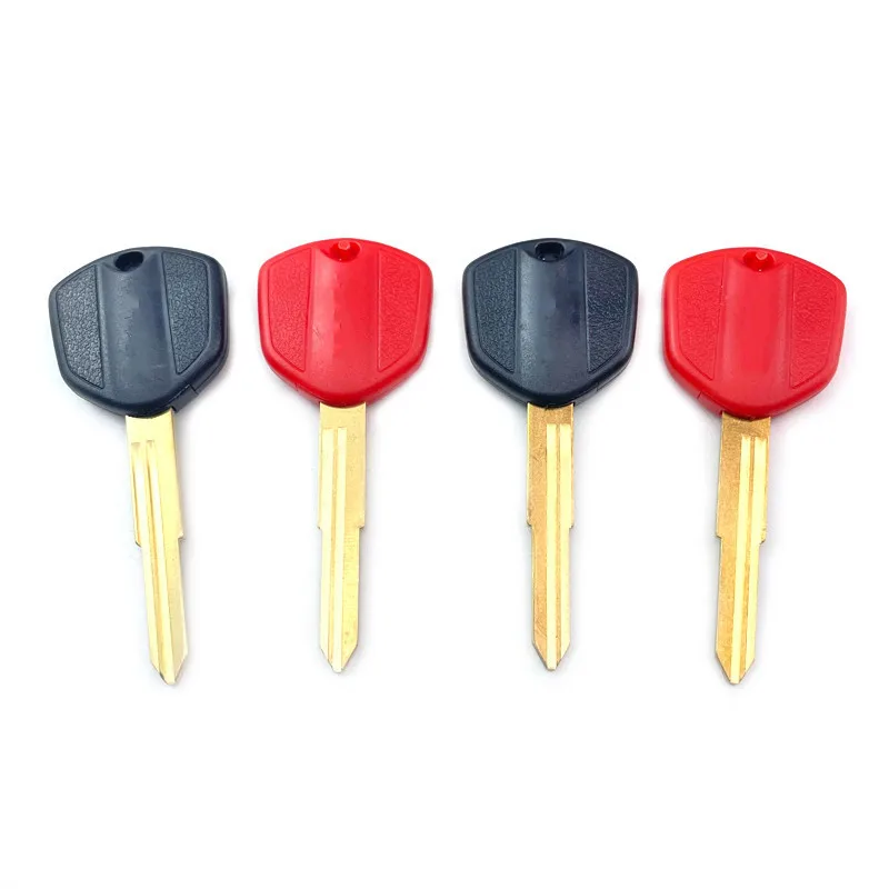 

Black / Red Motorcycle Blank Key Uncut Blade For Honda Shadow400 750 VT400 750