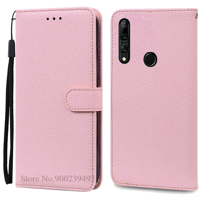 Leather Flip Wallet Case - Soft Silicone Book Cover