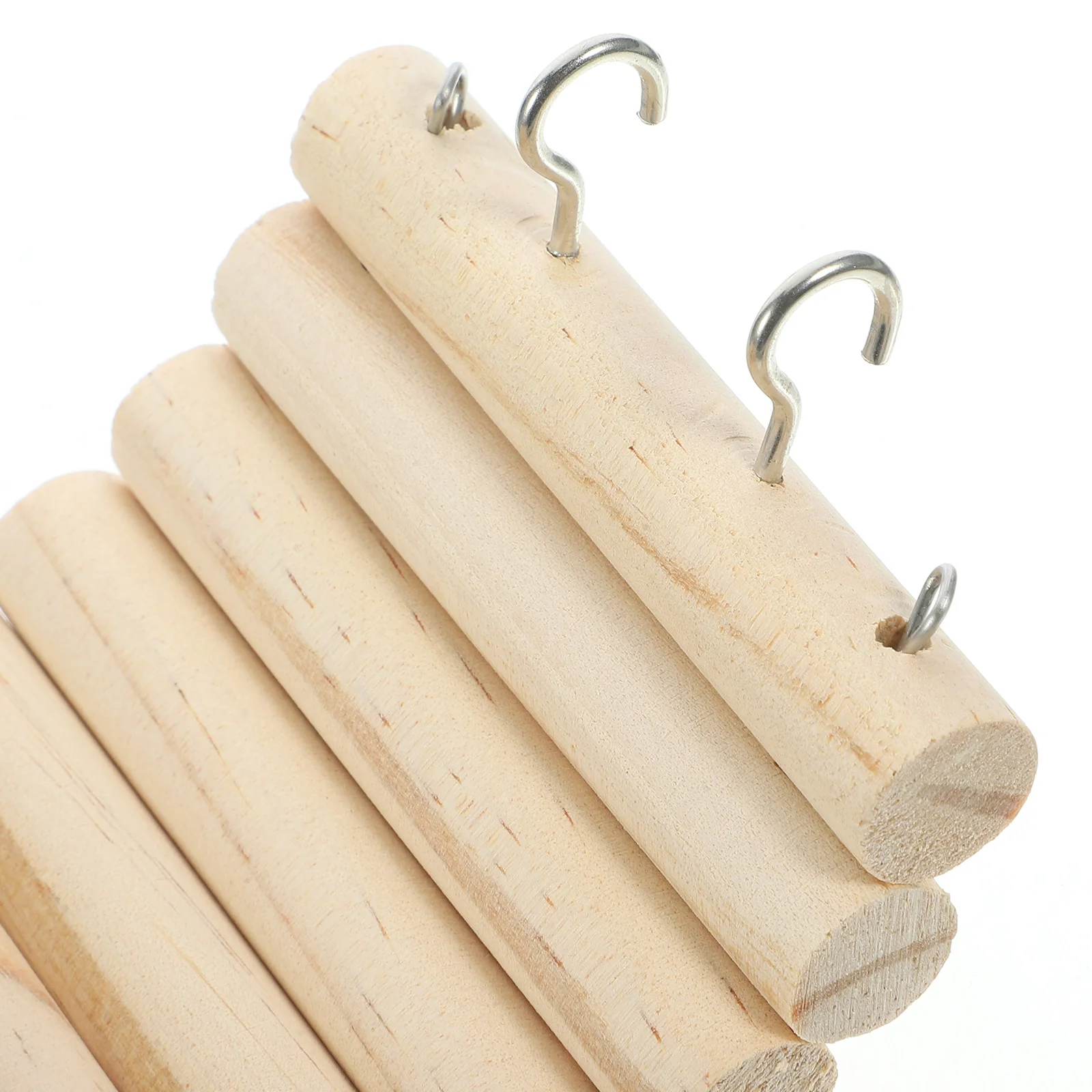 Ladder Fence Hamster Cage Ornament Pet Guinea Pig Hideout Toy Plaything Baby Playpen Small Wooden Accessories Playground 4