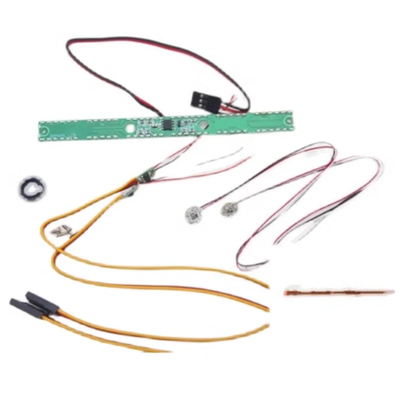 For Scania 770s 56371 Tractor LED Engineering Light For 1/14 Tamiya RC Truck Rotating Lamp Replaced PCB Tamiya LESU Tractor Upgr 5