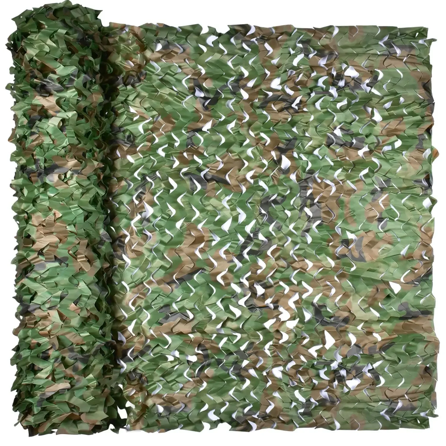 Filet camouflage chasse rouleau léger - Toile stores clôtures ombrage décoration pêche