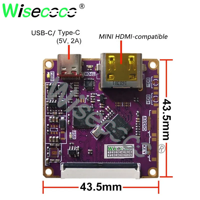 Am-oled 5.5 Polegada 1920x1080 Tela Oled Ips Fhd 1080x1920 Multi-touch Screen Raspberry pi Display 60hz Placa de Motorista - Imagem 6