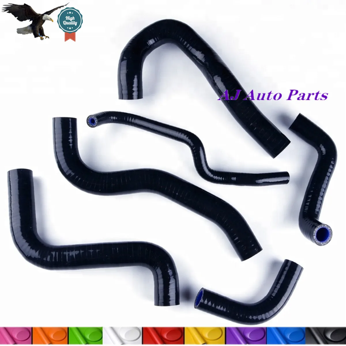 

For Suzuki GSF1250S GSF 1250 Bandit 2007 2008 2009 2010 Silicone Radiator Coolant Hose （3 -PLY Hose ）