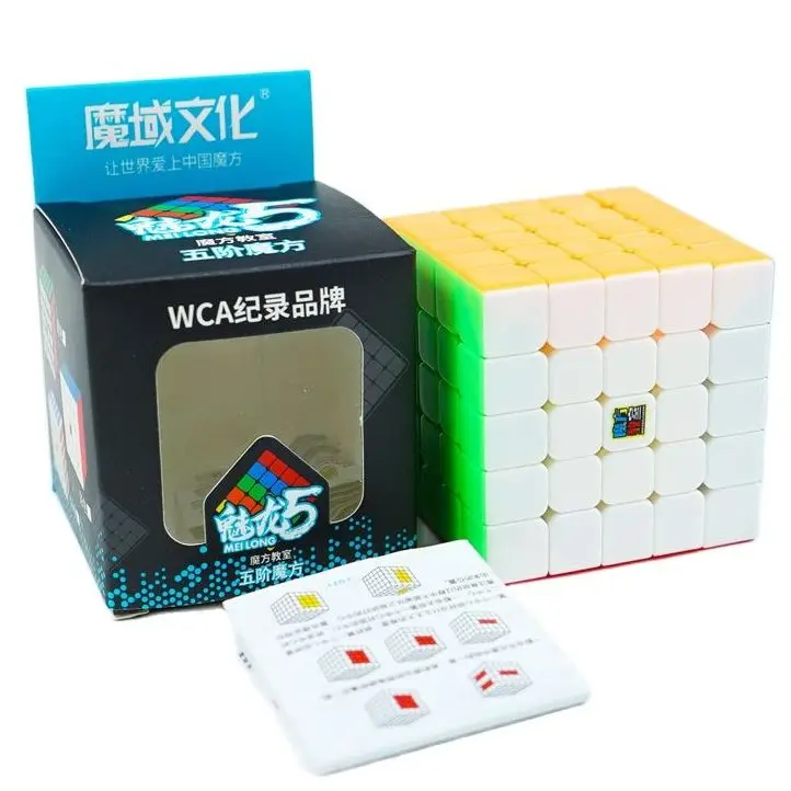 [Picube] MoYu Meilong 5x5 Cube Magic 5x5x5 Puzzle Professional Speed Cubes Magico Cubo Educational Toy for Kid Game Educational