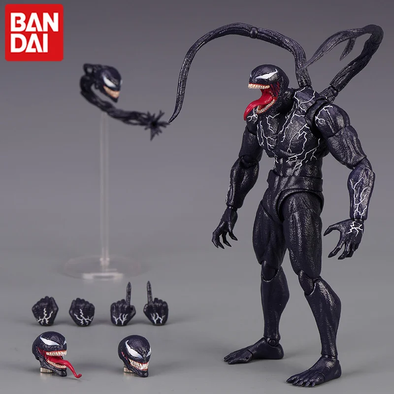 

20cm Shf Venom 2 Symbiont Marvel Universe Amazing Spider-man Venom Movable Movies Action Figures Model Toys Kid Holiday Gift