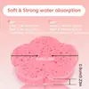 30pcs Face Cleansing Pads Makeup Removal Cotton Pad Cleansing Facial Pad Face Towel Washable Cotton Pads (Color Random) 5