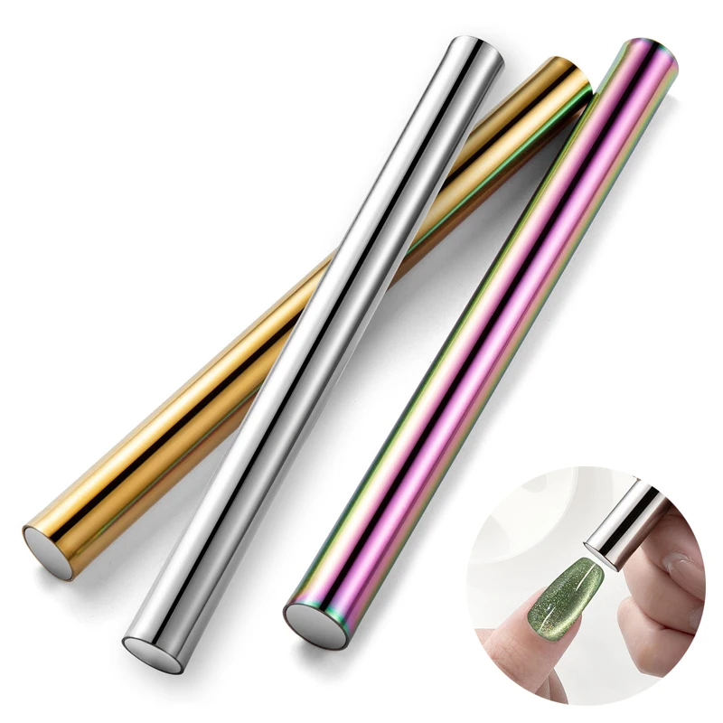 Double-head Magnetic Rod for Cat Eye Gel Polish Nail Magnet Tool 3D Magnetic Pen Stick