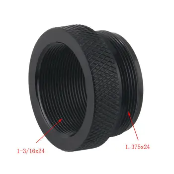 3 Lug Trilug Mount Quick Detach QD Adapter 1 3 16x24 Steel Internal 1 375x24 to