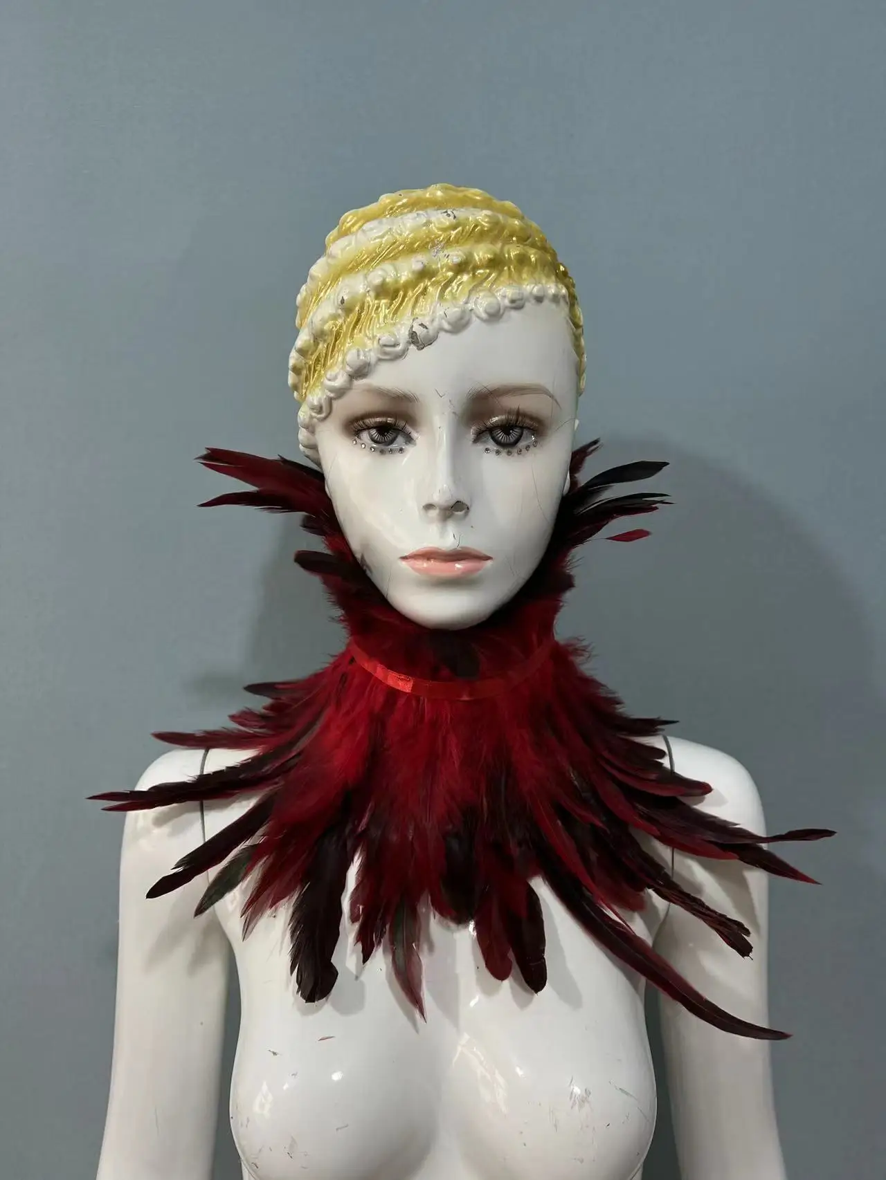 Latin Dance Samba Accessories Fashion Exquisite Headdress Feathers