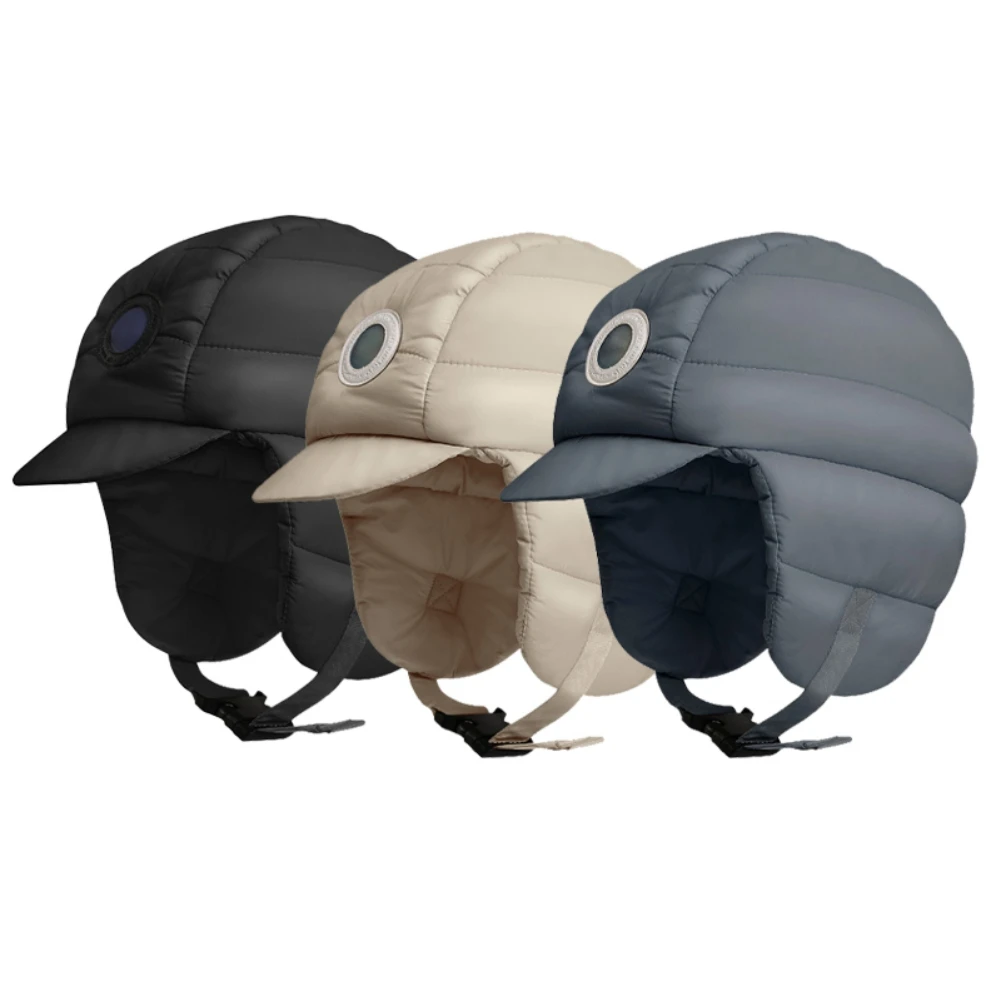 

Trapper Hat Bomber Hat Cycling Hat Keep Warm Motorcycle helmets Hat for Men Women Waterproof Fabric Winter Hat with Ear Flaps