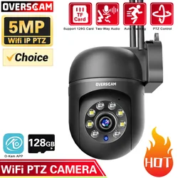 O-Kam IP Camera 5mp HD Auto Movement Tracking Close-Circuit Wifi 2.4G/5GHZ Dual-Band Wireless Family Security Instant Protection