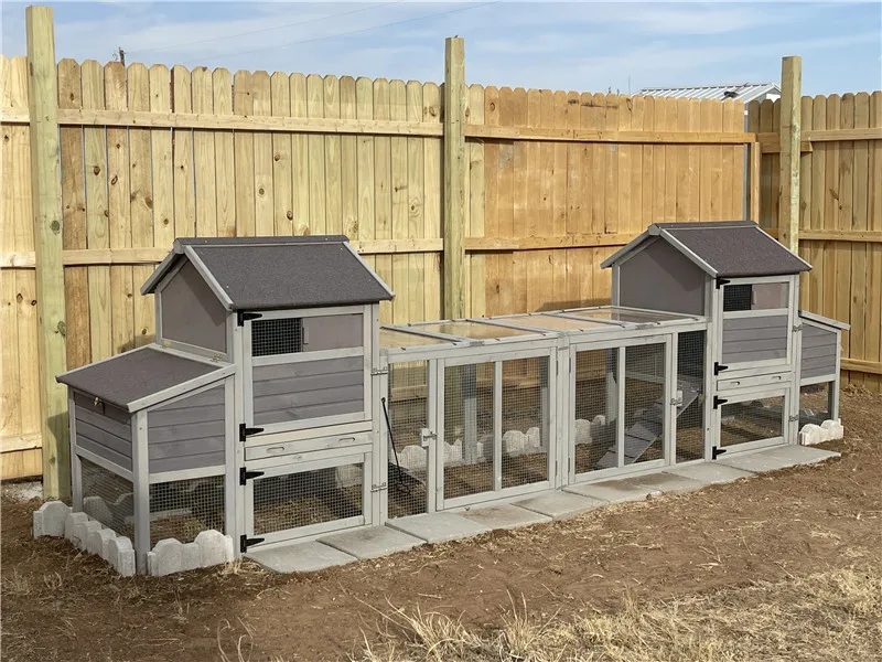large chicken coop