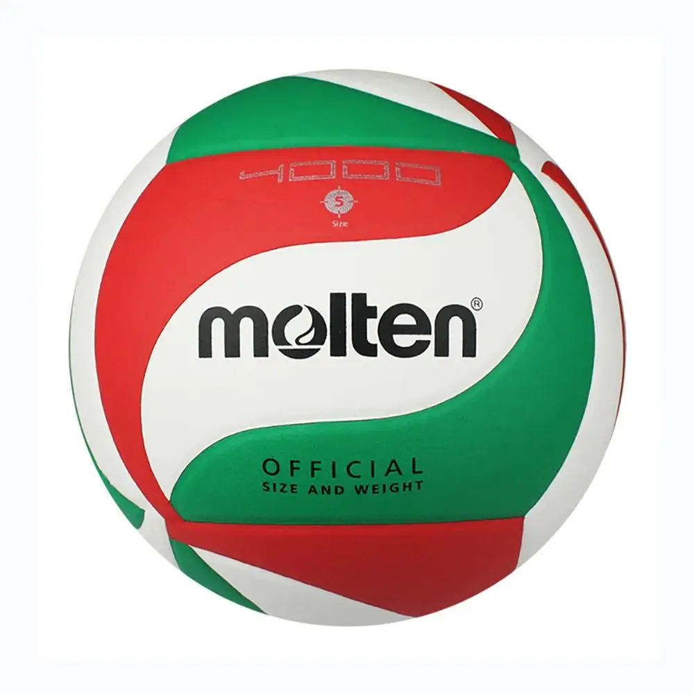 Molten Volleyball V4M4000 V5M4000 Official Standard Size 4/5 PU Ball for Indoor Outdoor Match Training