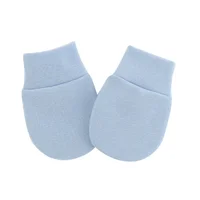 Newborn Baby Hat with Gloves Autumn Winter Warm Cotton Kids Beanies Stuff Children Accessories Infant Nightcap 0-6 Months Babies 6