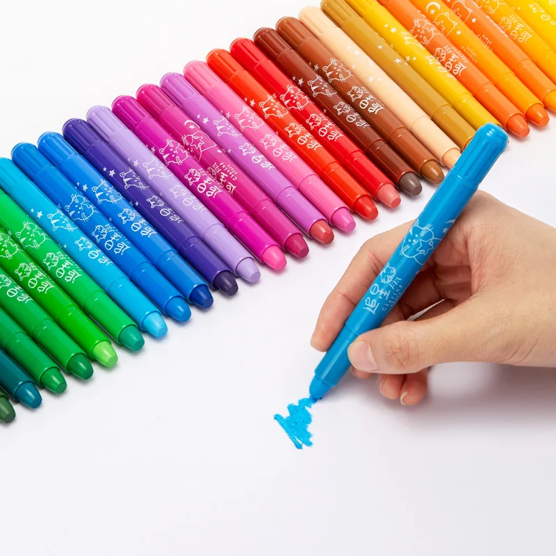 Professional Painting Colors Crayon Graffiti Soft Oil Pastel Drawing Pen 12/25/50Pcs For Artist School Stationery Supplies Gifts