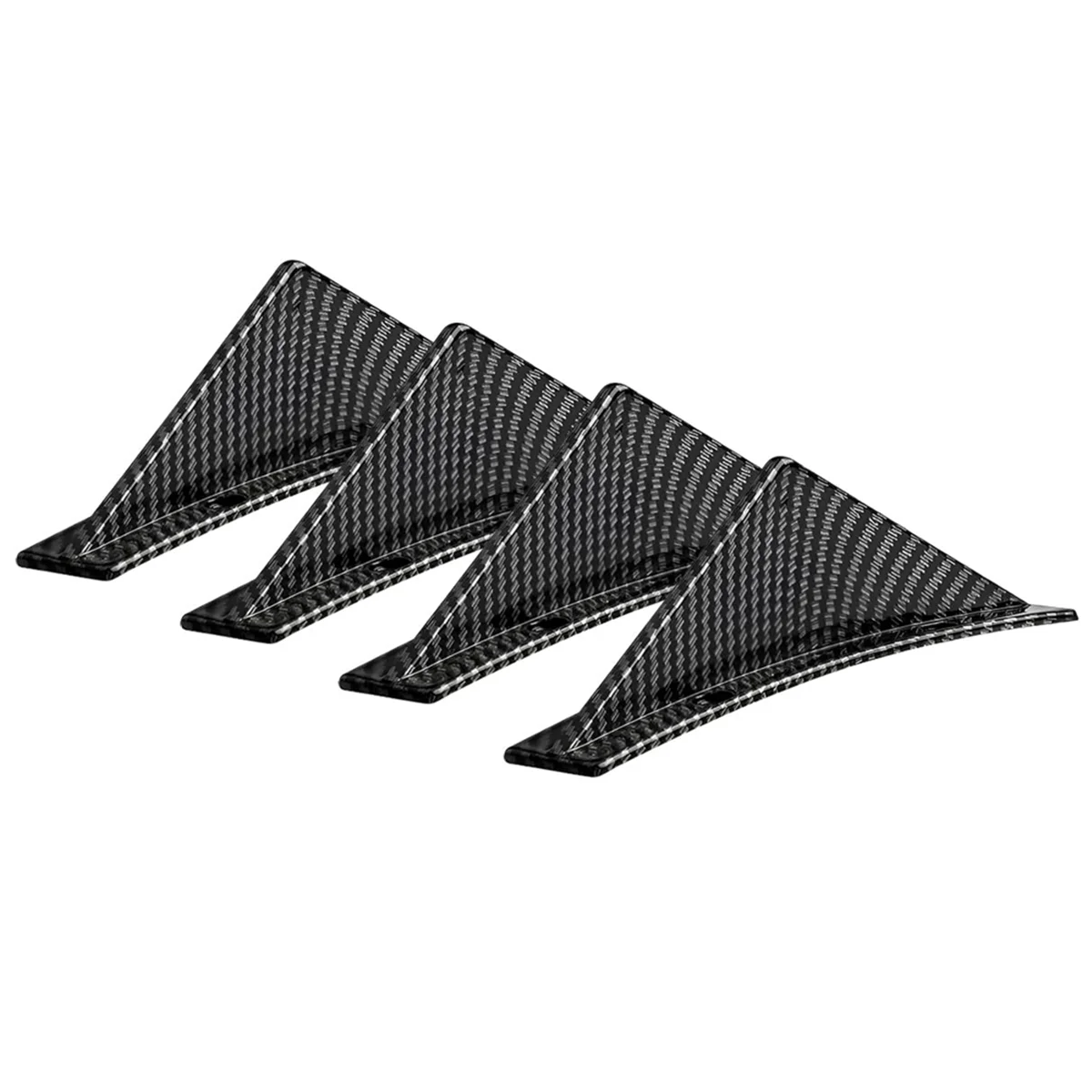 

4 шт., автомобильный диффузор для защиты бампера, заднего бампера