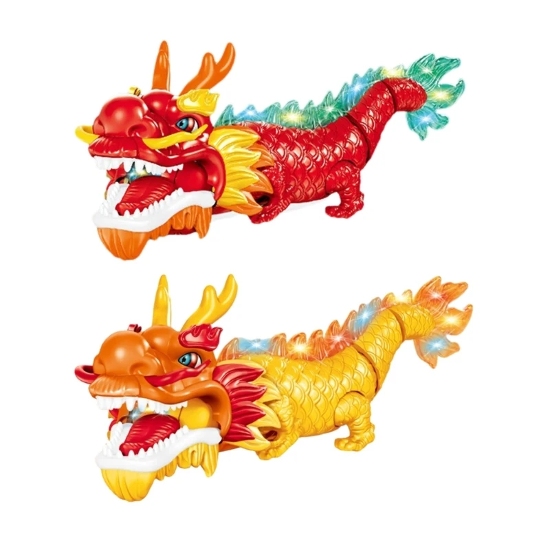 

Electronic Walking Chinese Dance Dragon with Lights and Music Dragon Robot