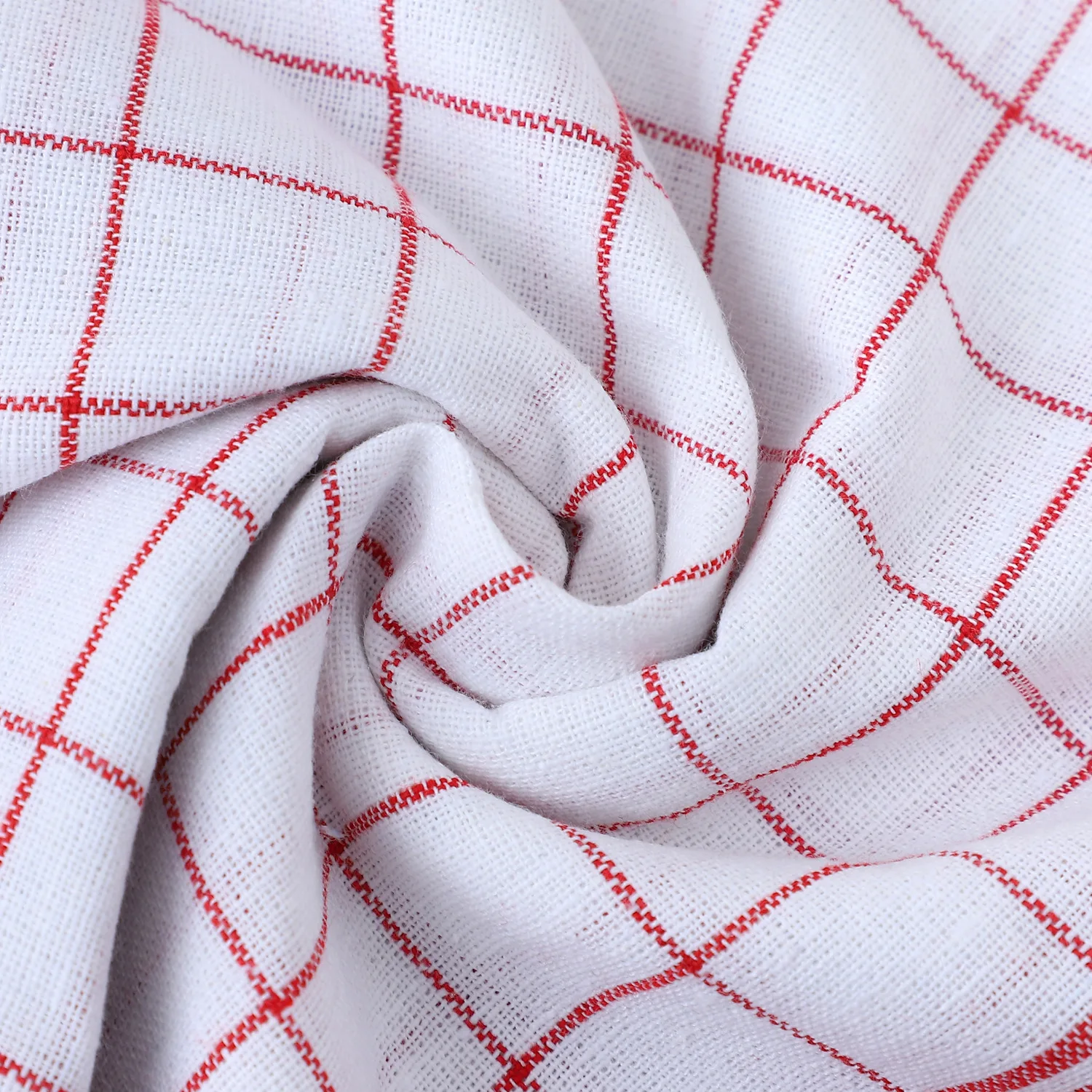 Large Plaid Kitchen Dish Towels Absorbent Tea Towels Soft and Reusable Cleaning Cloths Quick Drying Dish Rags for Washing Dishes 2