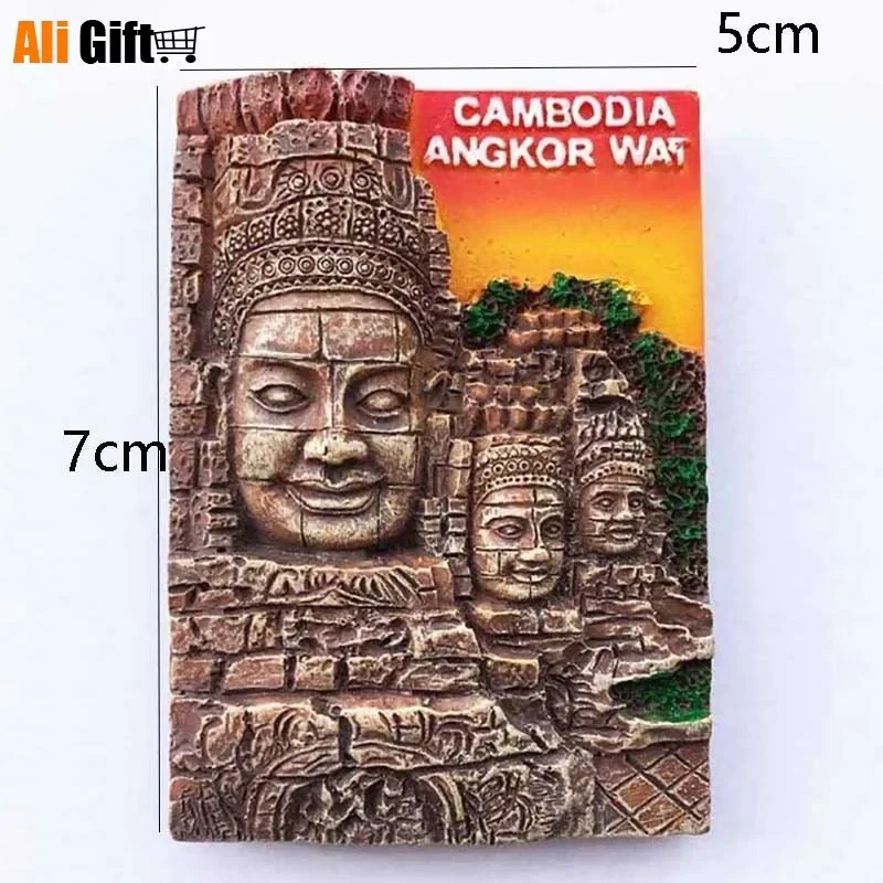 Smile Face Stone at Bayon Temple in Angkor Thom Siem Reap Cambodia Stock Image - Image of