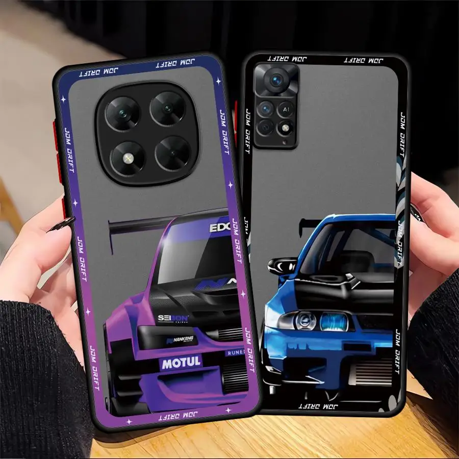 Japanese Drift Car Design Phone Case - Sleek Back Cover
