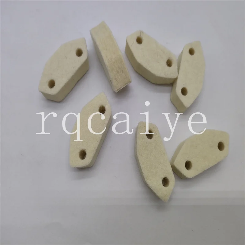 

30 PCS KBA145 Printing Oil Plug Wool Felt Size Length :53mm X width :23mm