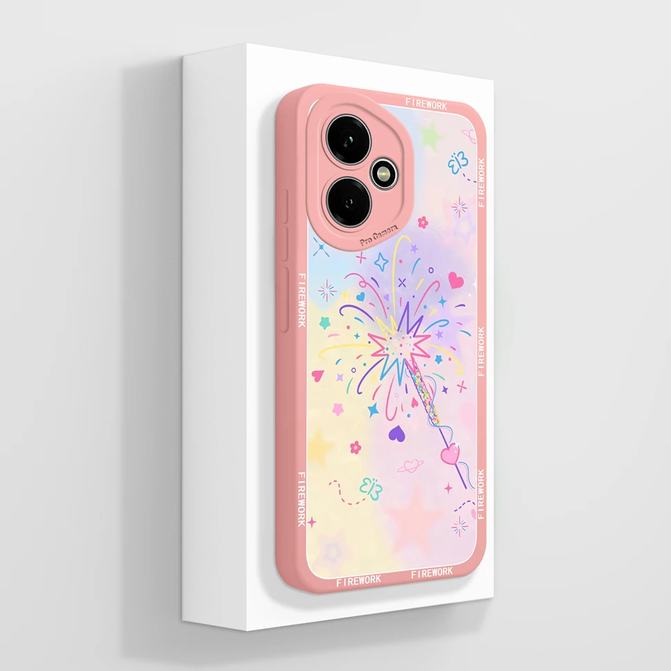 Cute Cat Pattern Soft Phone Case - High-Quality Shockproof Back Cover