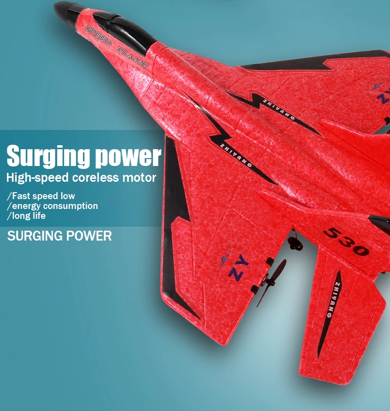 MiG-530 RC Foam Aircraft, SURGING POWER SPPEIEEI LANB 530 nm