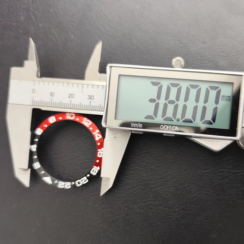 Premium 38mm Sloping Aluminum-Ceramic Bezel Insert