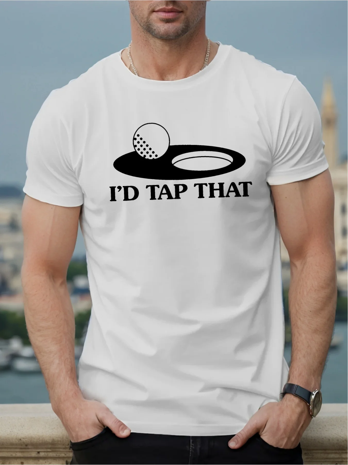 

I D TAP THAT Men's Short Sleeve Tshirt Summer Tshirt Top