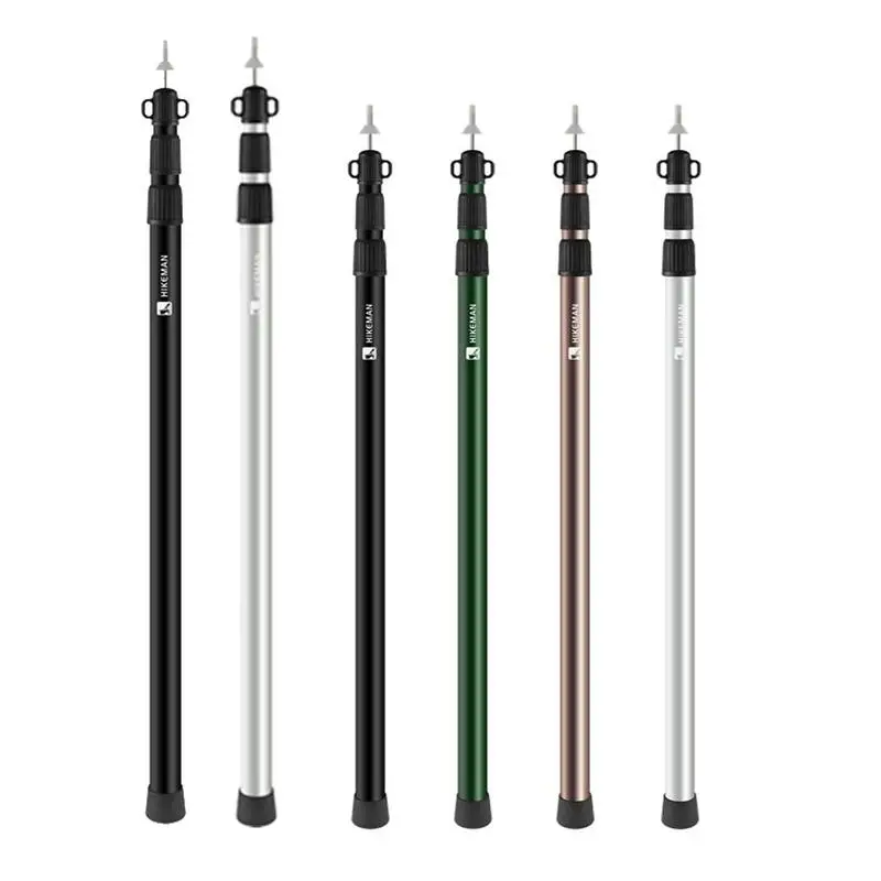Telescoping Tarp Poles Telescoping Lightweight Tent Poles Heavy Duty Adjustable Tent For Outdoor Activity Camping Hiking