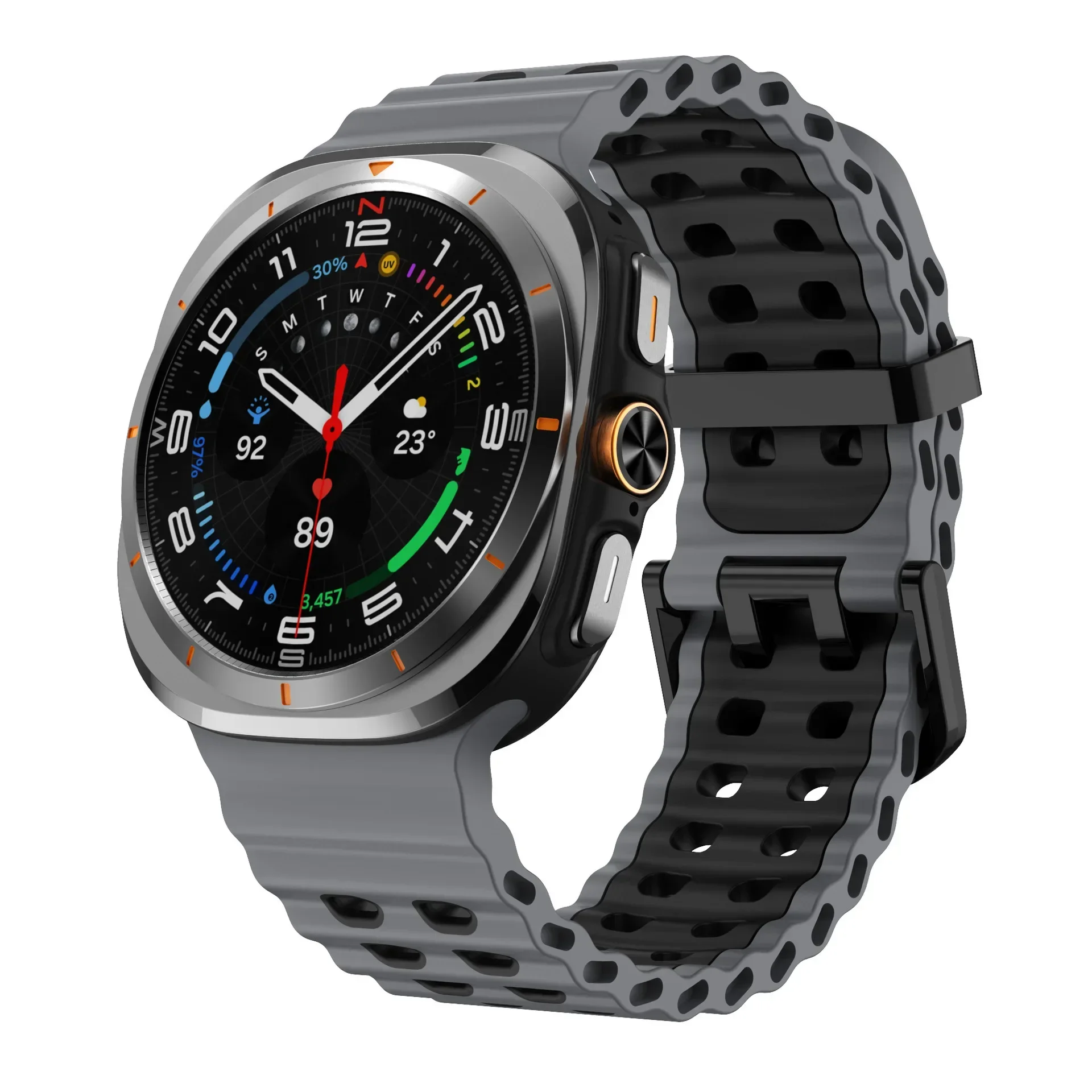 Marine Silicone Sport Band - Breathable Strap