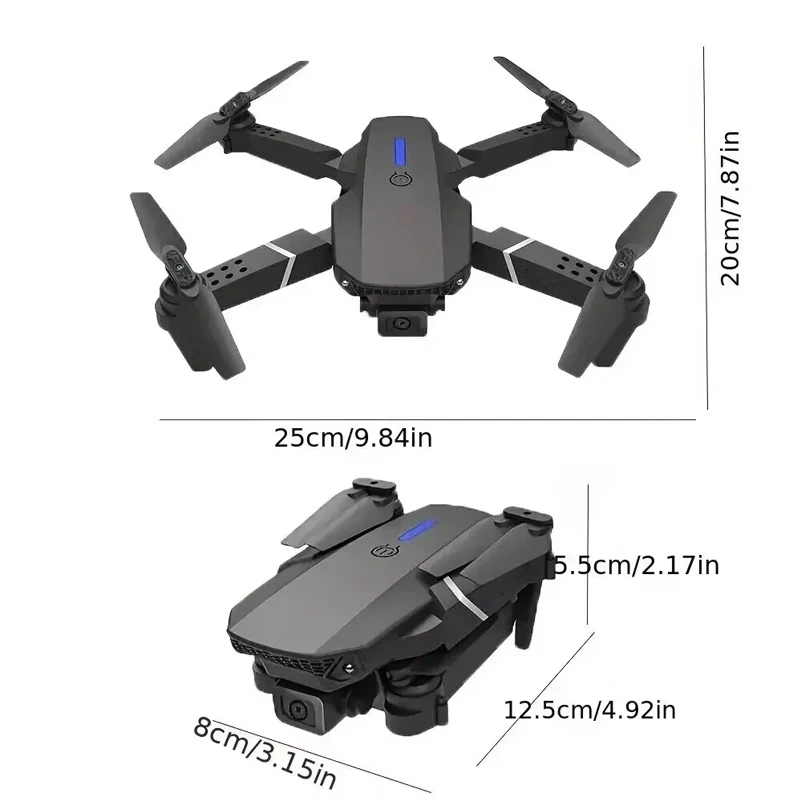 HD Dual Camera WIFI Quadcopter for Aerial Photography – Perfect Christmas and Halloween Gift