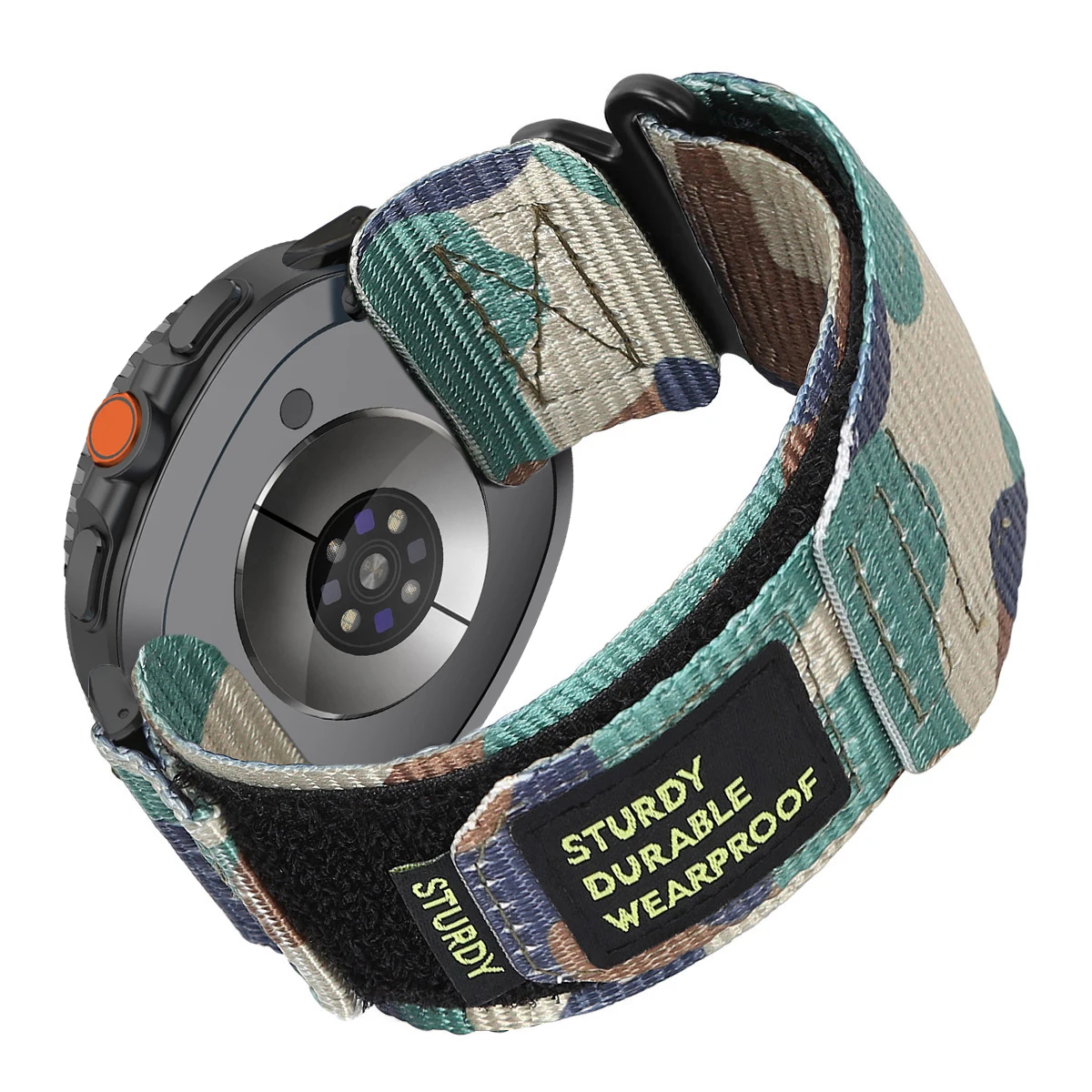 Nylon Loop Strap Sports Bracelet Replacement Band - Universal Smartwatch Accessory