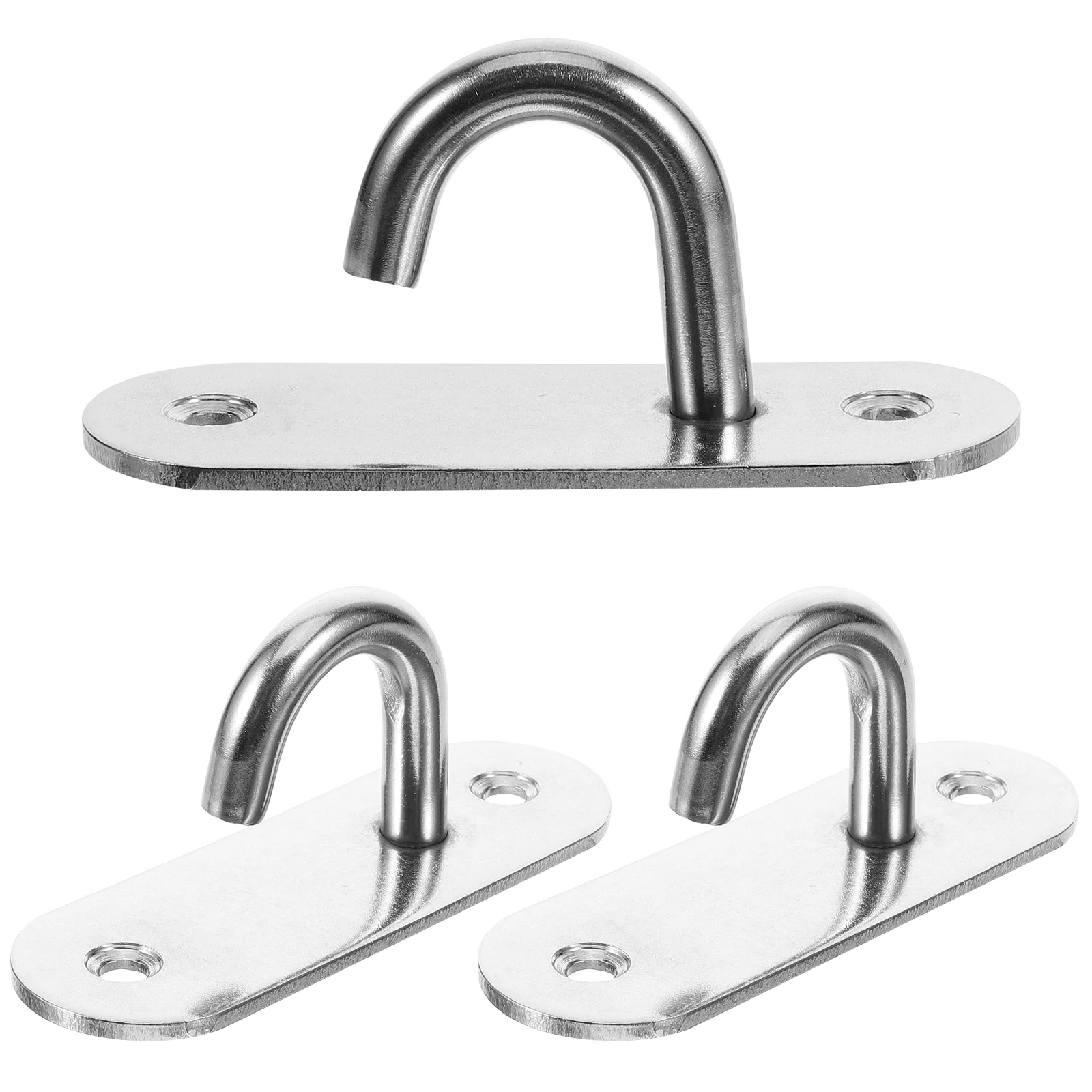 

Wall Hook Hooks for Hanging Swag Drop Ceiling Training Band Anchor Plant Resistance Bands Mount Door Stainless Steel Lifting