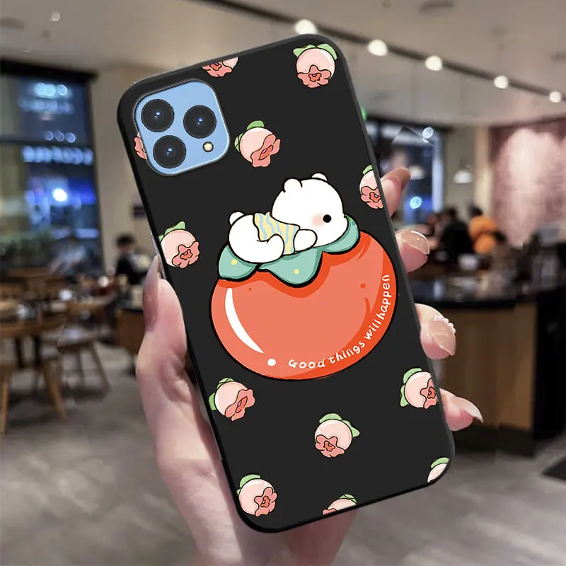 Butterfly Flower Shockproof Silicone Phone Case - Soft TPU Protective Cover