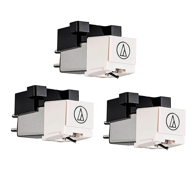 

3Piece AT3600L Dynamic Magnetic Cartridge Needle Stylus Parts Accessories For Audio Technica Turntable Phonograph Records Player